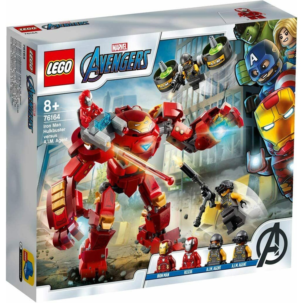 LEGO Marvel Superheroes - 76164 Iron Man Hulkbuster versus AIM Agent Set Robot Original Brick Avenge