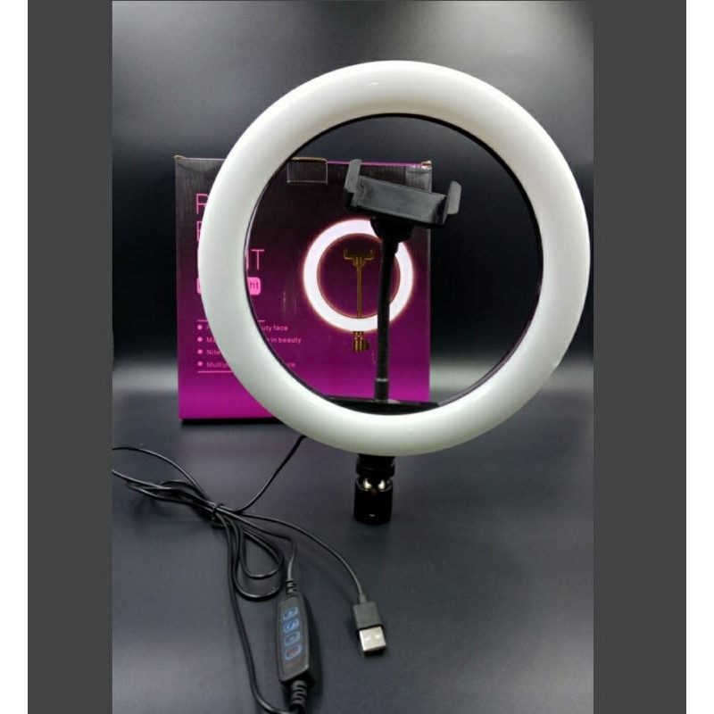 Lampu tiktok led ring fill light 26cm lampu selfie