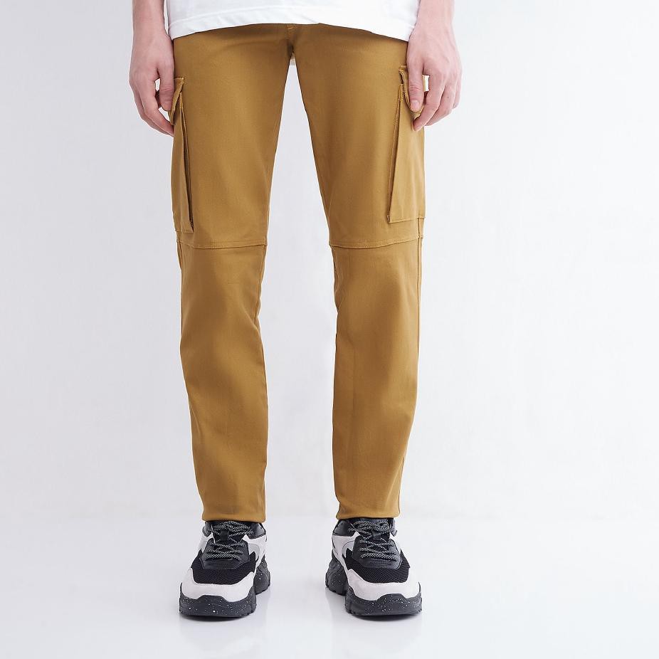 Lagi Trend GutenInc - Leone Cargo Pants Gold / Celana Cargo Pria KN18