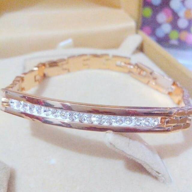 Gelang Rantai Batu Zircon Xuping Original