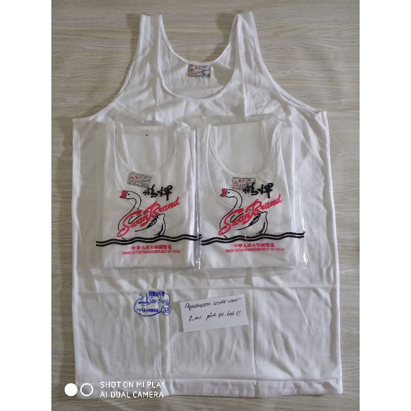 Kaos Dalam Pria Swan Brand | Singlet Swan