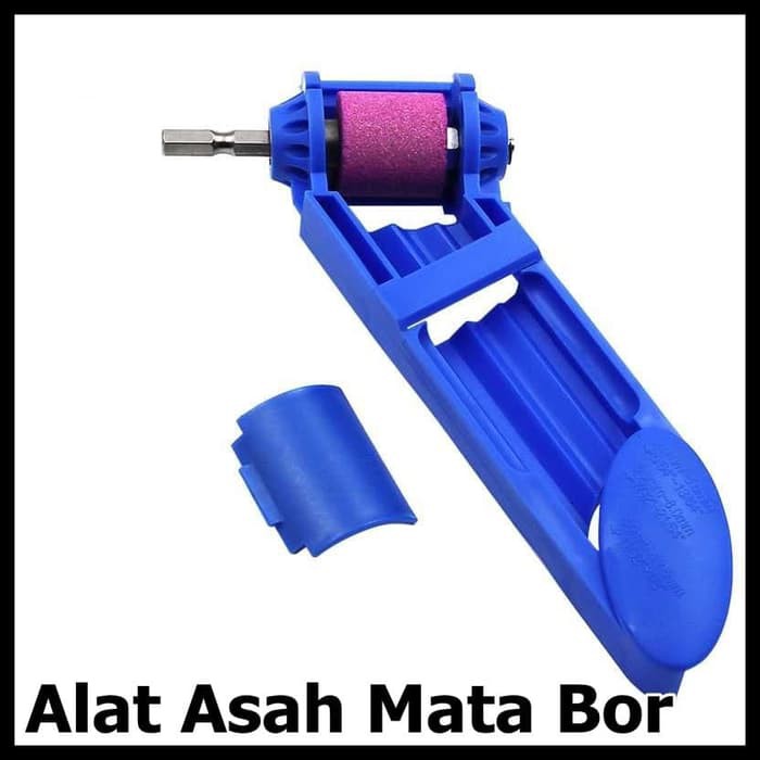 Alat Asah Mata Bor Wheel Bit Sharpener Titanium Drill