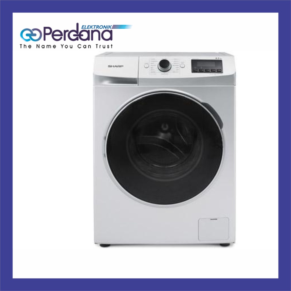 MESIN CUCI SHARP FRONT LOADING 8,5KG ESFL1083W