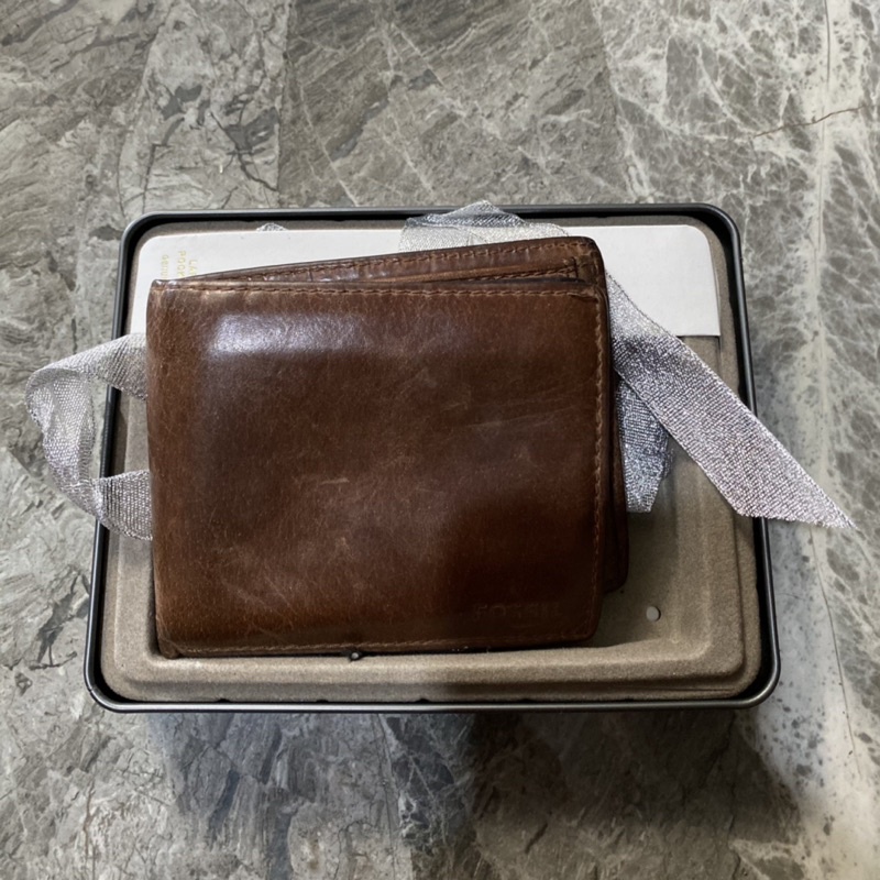 DOMPET FOSSIL PRIA ORIGINAL PRELOVED