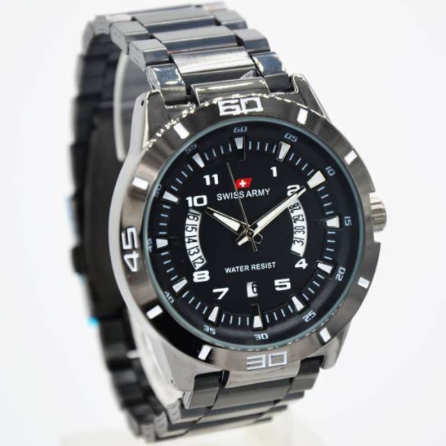 JAM TANGAN PRIA RANTAI PREMIUN TANGGAL AKTIF