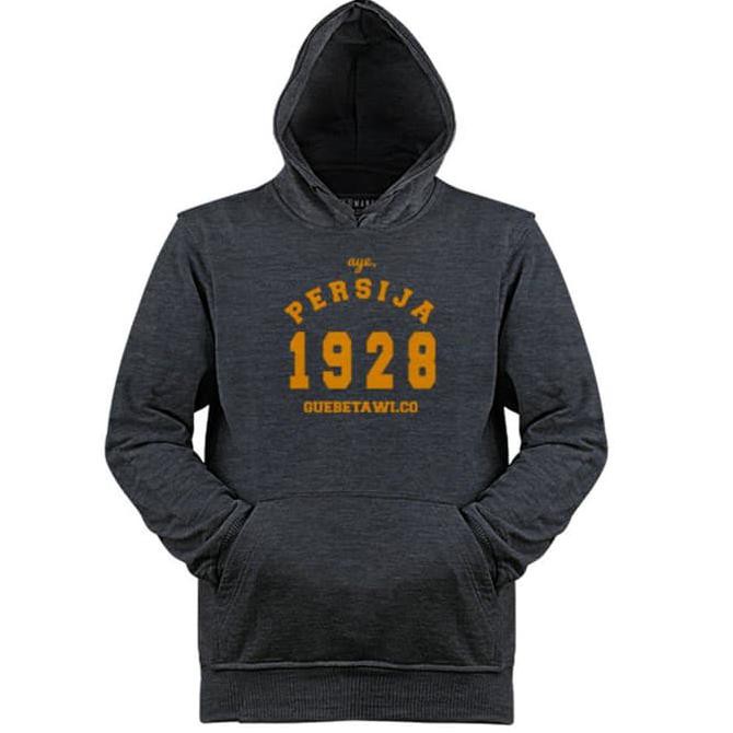 A137 Jaket Hoodie Sweater Jumper Pria Persija Aye 1928 Gue Betawi Jakmania Jaket Distro Polos Murah