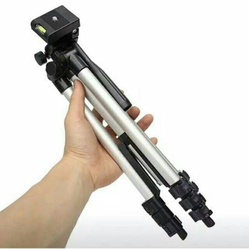 Tripot Type  3110 /Tripod 1 Meter + Holder U Seri 3110 /Tripod Handphone Tripod Kamera 3110 1 Meter Free Holder