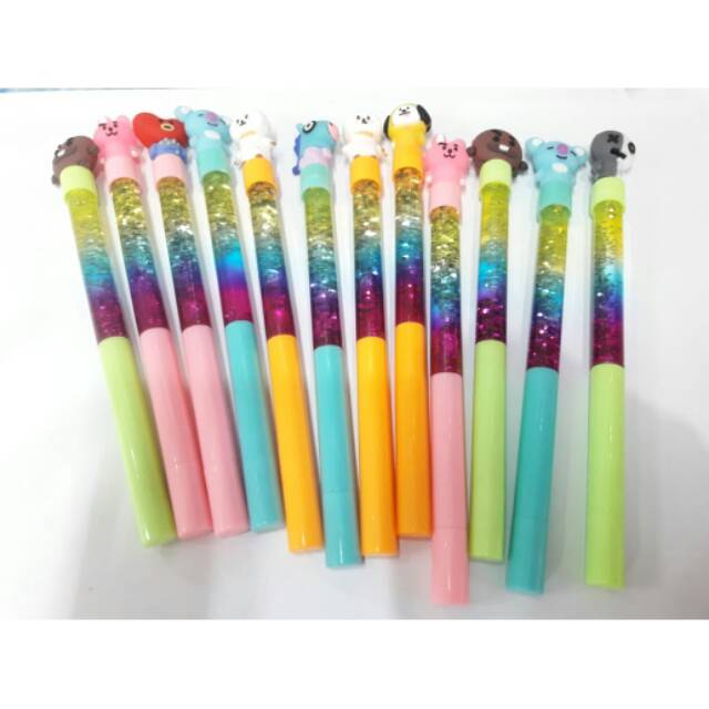 

Pullpen Glitter BTS korea lucu murah