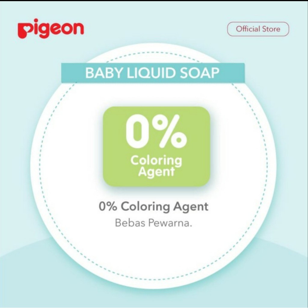 Pigeon Baby Liquid Soap Pump 400ml Refill 300ml  / Sabun Bayi Cair Newborn Bayi Batu Lahir Kulit Sensitif