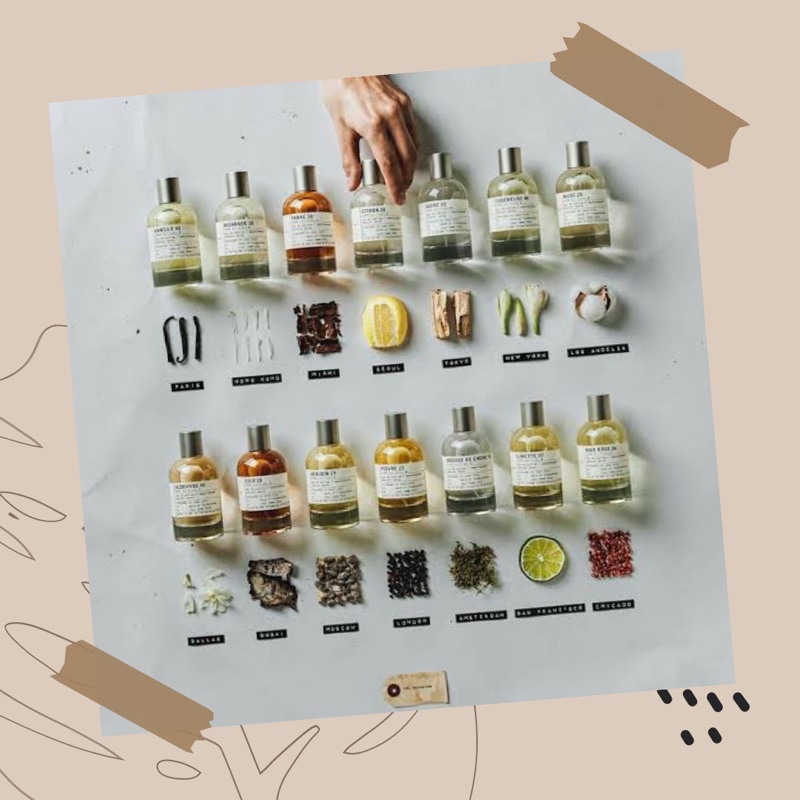 Parfum Le Labo city exclusive sample original