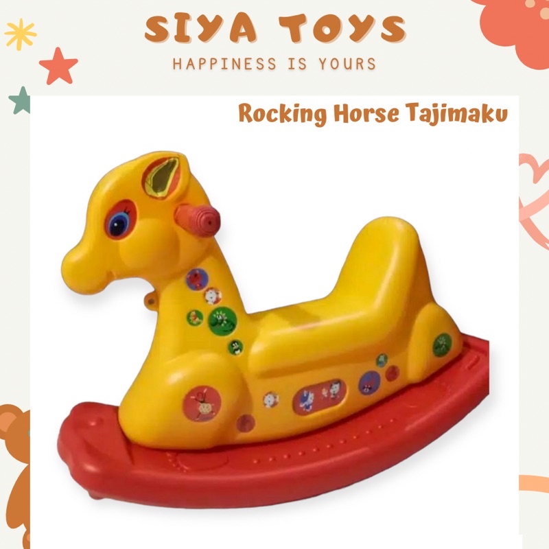 SIYA✨FREE BUBBLEWRAP Duck Bebek Ride On Rocking Horse Mainan Anak Kuda Goyang Tajimaku