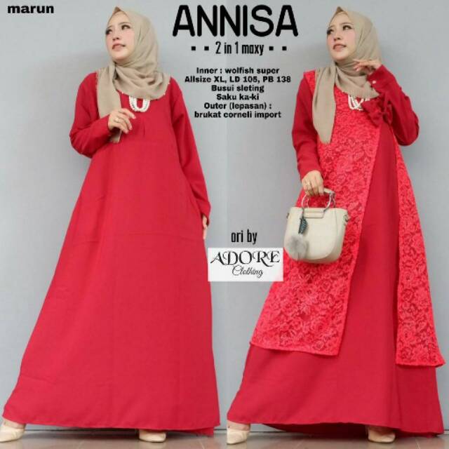 Annisa 2 in 1 Maxy