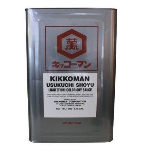 

kecap asin khas jepang usukuchi soy kikkoman repack 600 ml