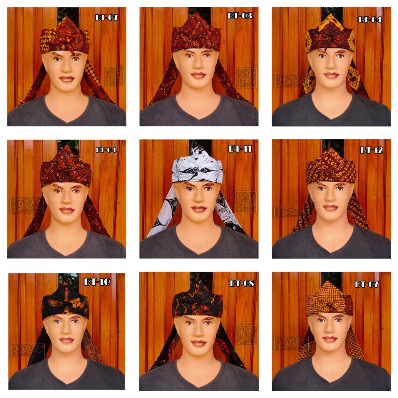 BELANGKON SUNDA BATIK IKET KEPALA SUNDA BATIK BLANGKON SUNDA BATIK TOTOPONG UDENG BATIK IKET SUNDA