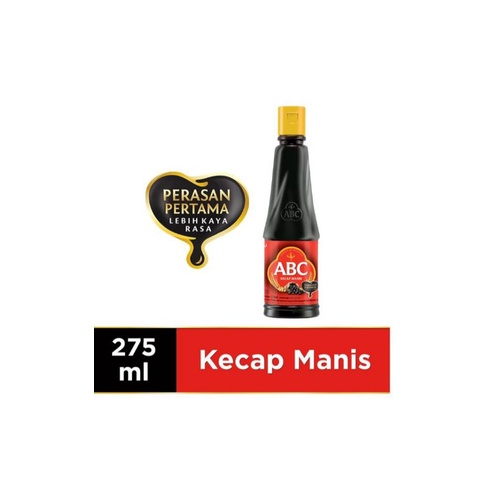 

ABC Kecap manis botol 275ml