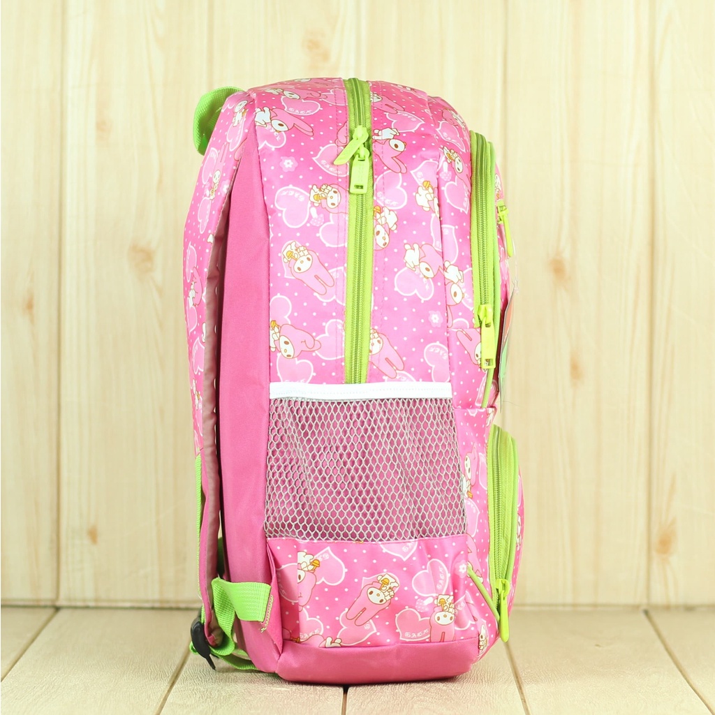 Tas Ransel Backpack Cantik Karakter Boneka Pink Hijau Ransel Murah Anak Sd Sekolah Lucu