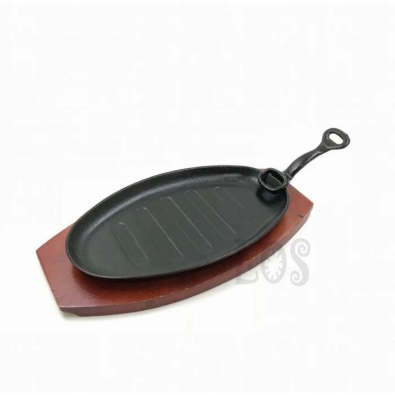 Sunrise Steak Hot Plate Oval Garis