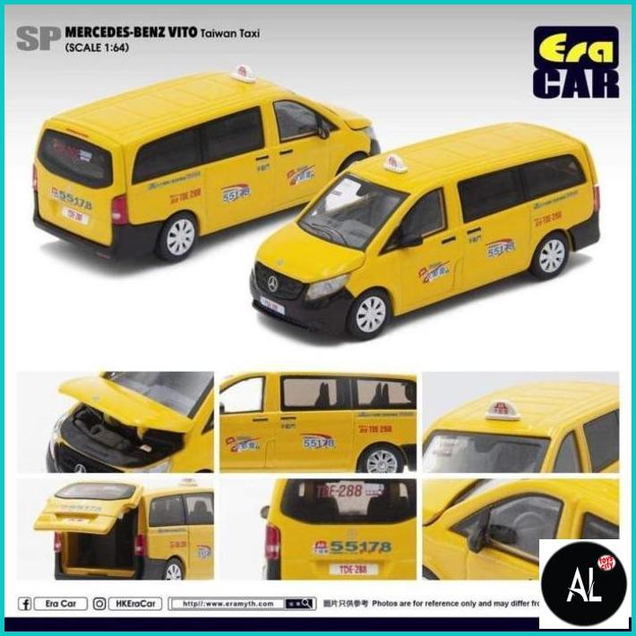 Al Era Car 1/64 Mercedes Benz Vito Taiwan Taxi