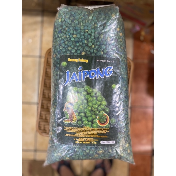 

kacang polong ijo jaipong 1bal kemasan 4kg