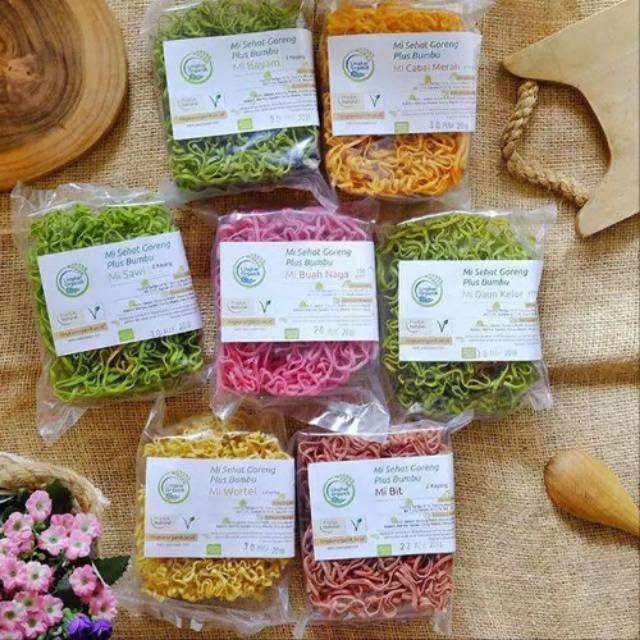 

Lingkar Organik Mie Goreng Sayur 100gr Dengan Bumbu
