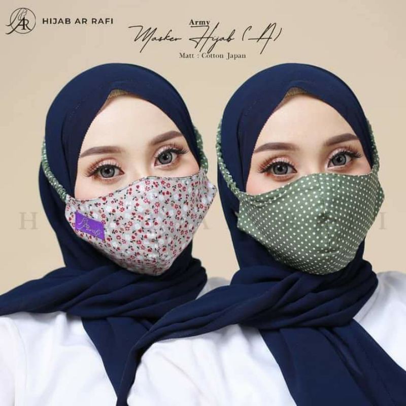 Hijab arrafi masker hijab
