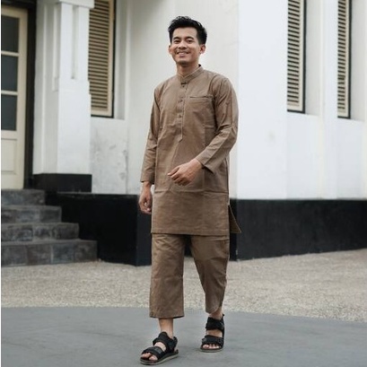 Gamis Pria,Baju Koko,Stelan Koko Pakistan,Baju Koko Setelan,Baju Muslim Setelan Dewasa Pria