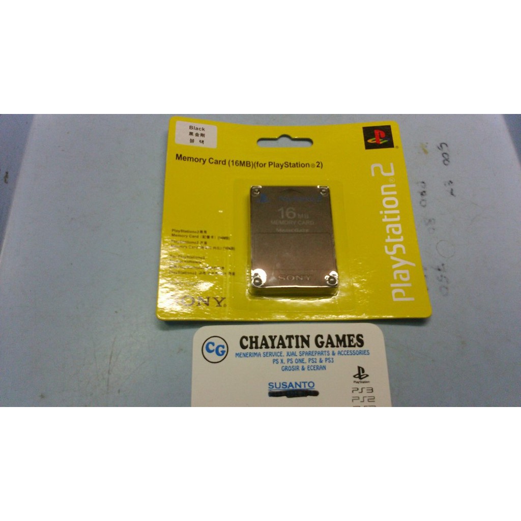 MC PS2 16 MB HITAM