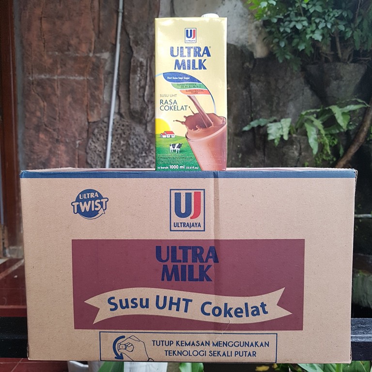 

Susu UHT Ultramilk Coklat 12 x 1000 ml
