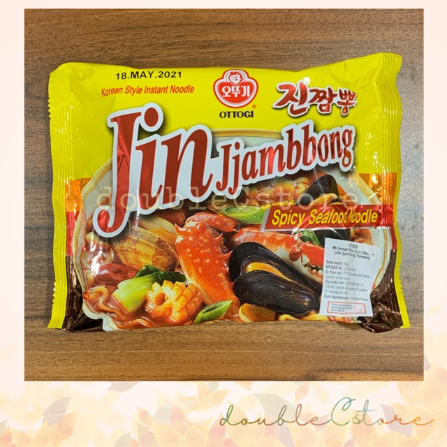 

Ottogi Jin Jjambbong Spicy Seafood Noodle 130gr/ Mie ramyun seafood korea (NON HALAL)