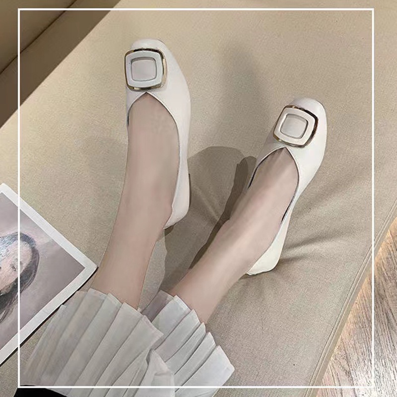 Flat Shoes Stylist Viral Cantik Harga Murah Sepatu Cewek Casual Kuliah Sepatu Wanita Original Import