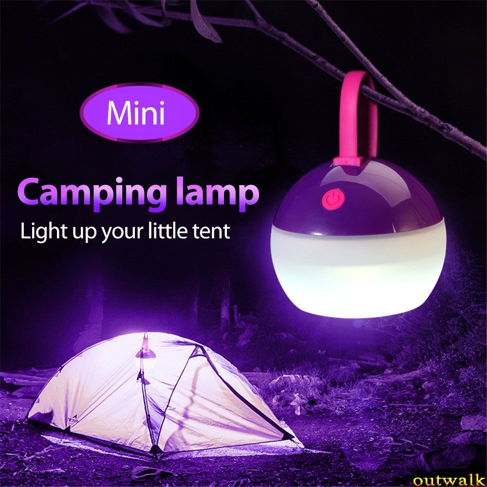 USB outdoor yellow light mosquito repellent lamp outdoor waterproof fishing light LED emergency camping light OW