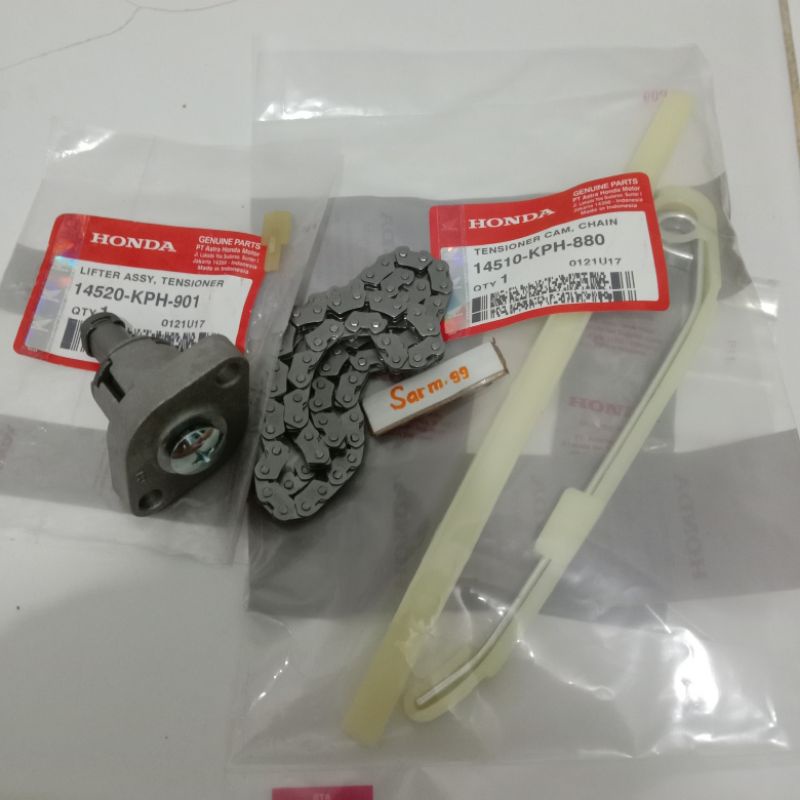 Tonjokan Keteng Rantai keteng Karet Tensioner Supra x 125 Karisma Kirana Kualitas Original.