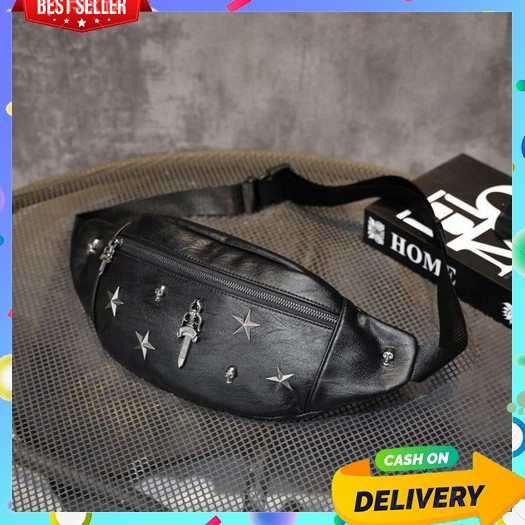 Tas Selempang Pria Slingbag - Tas Slempang  Polo Hummer Tas Selempang Kulit Slingbag Tas Bahu Pria 3