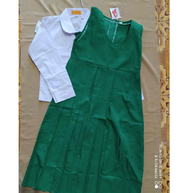 seragam tk hijau putih seragam tk muslimah seragam sekolah {TLS.28My22ᵞ}