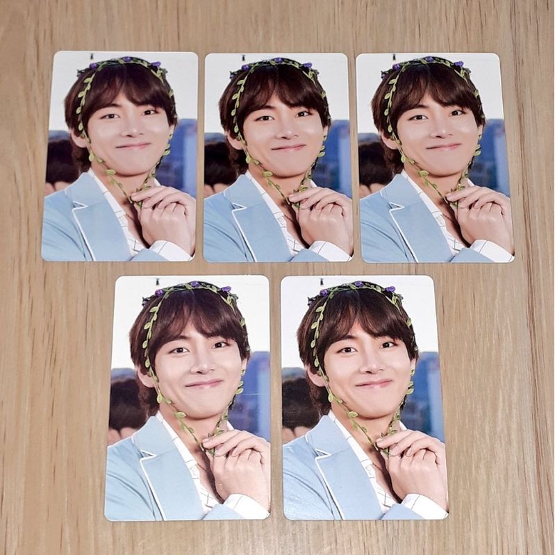 [BUNDLE] BTS Official Photocard V/TAEHYUNG Dicon 101 2022 Photocard custom book (pc tae daun, V daun