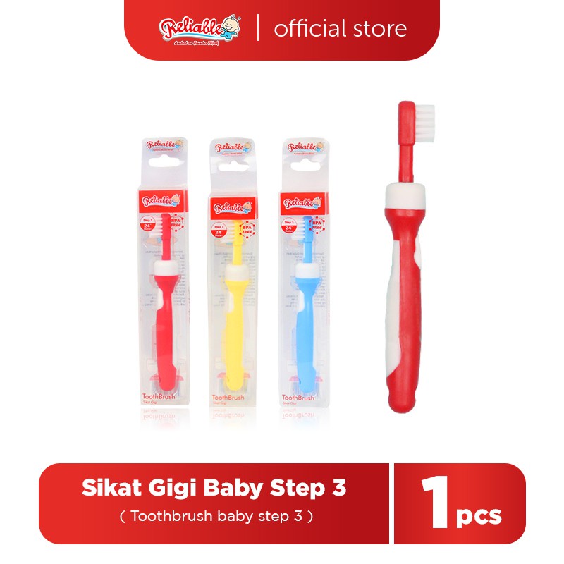 Sikat Gigi Bayi Complete Step 3 Reliable Training Toothbrush