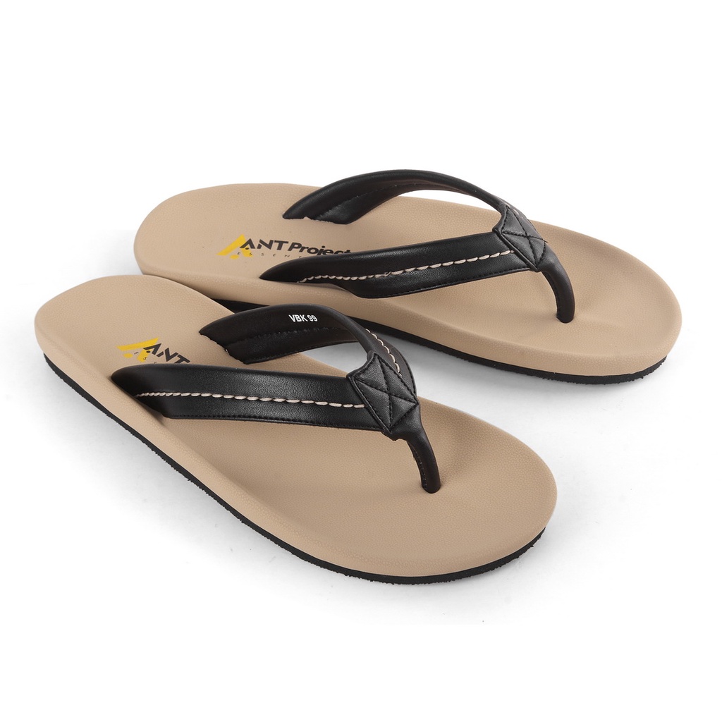 REV STORE - Sandal Jepit Pria Wonder Hitam - Sandal Flip Flop