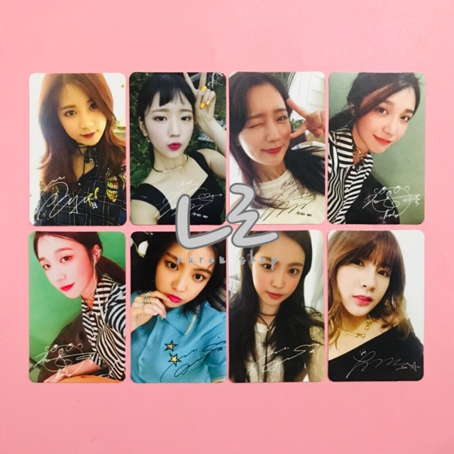 APINK - Pink Revolution (Photocard : Chorong Bomi Eunji Naeun Hayoung)