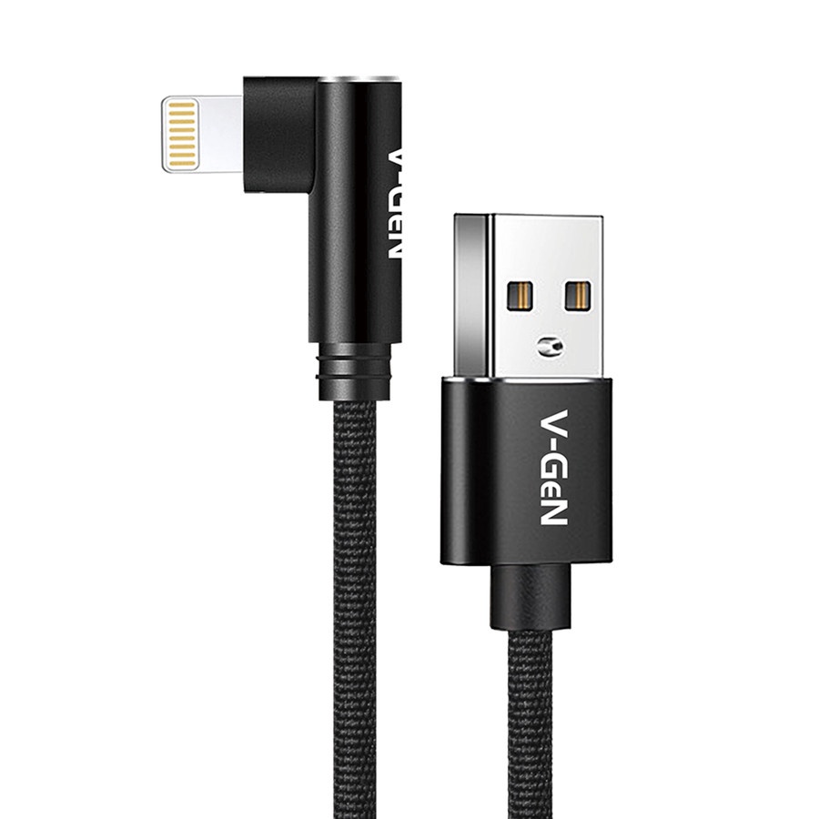 Kabel Data USB Lightning V-GeN CL1-01 iPhone 2.4A Gaming 1 Meter