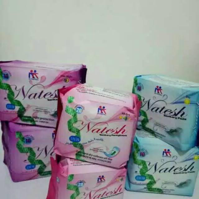 Panty liner natesh pembalut kesehatan wanita