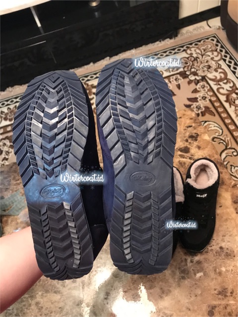 Sepatu musim dingin cowok pria Men winter shoes unisex boots hangat import sneakers