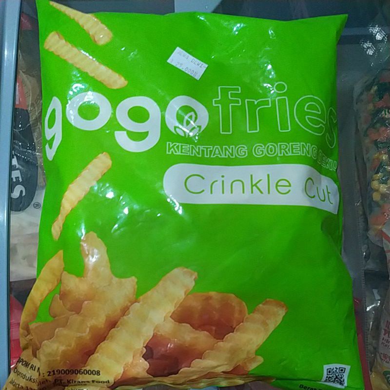 

kentang crinkle cut