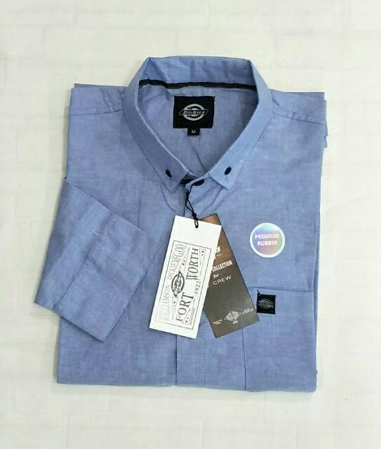 Kemeja Oxford Lengan Panjang