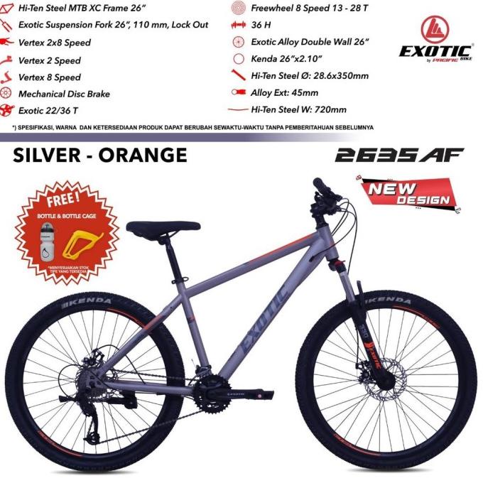 AP124 SEPEDA MTB 26 EXOTIC 2635 AF FDGDF34545