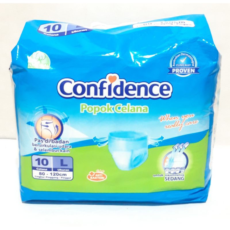 Popok Celana Dewasa Confidence L 10