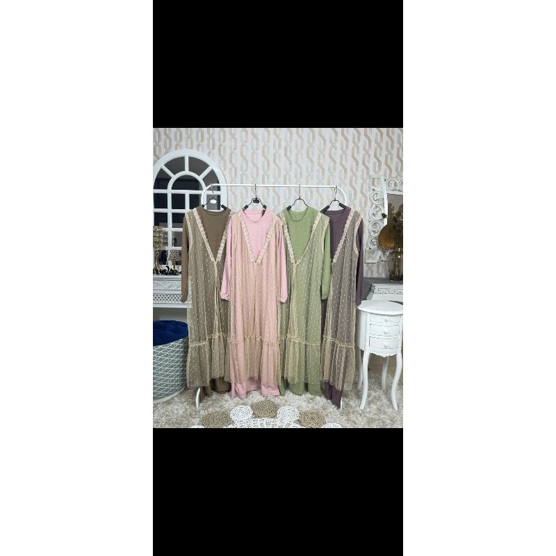 gamis outer by meijiwang