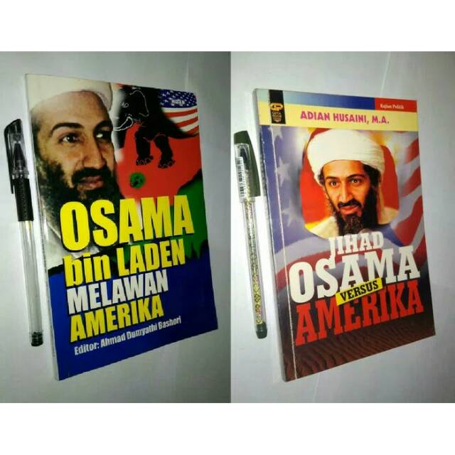 (Original) Paket 2 Buku: Osama Bin Laden Melawan Amerika - Jihad Osama Vs Amerika :