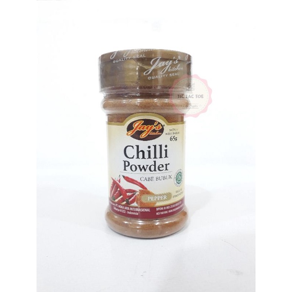 Jays Chili Powder 65gr (Bubuk Cabe)