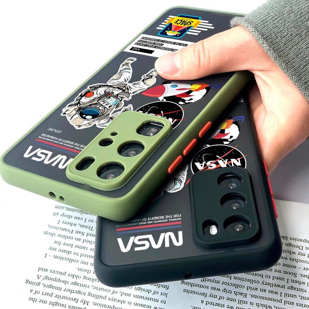 KWT.9206 ▪ Case Choice Motif NASA REALME 3 3 PRO 5 5i 7 8 8 PRO Soft Case Aero Bumper Kesing