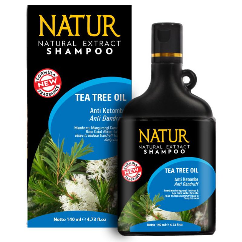 Natur tea tree oil shampoo 140ml